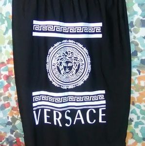 Versace strapless Top